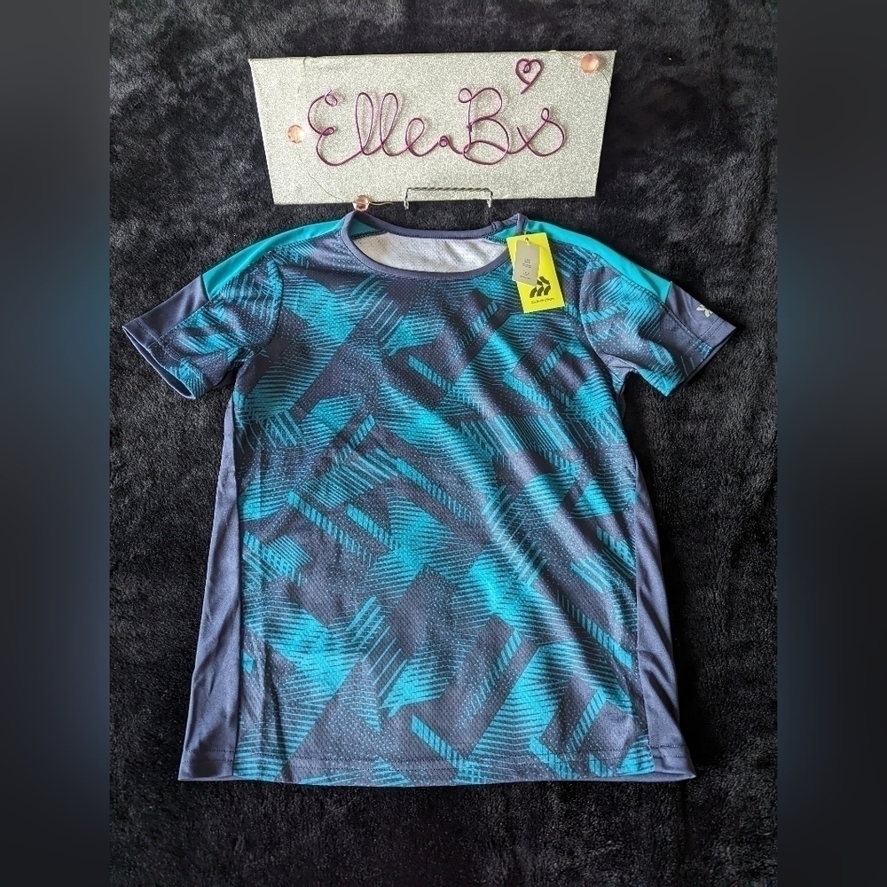 NWT Navy Boys Soccer Tee S, M